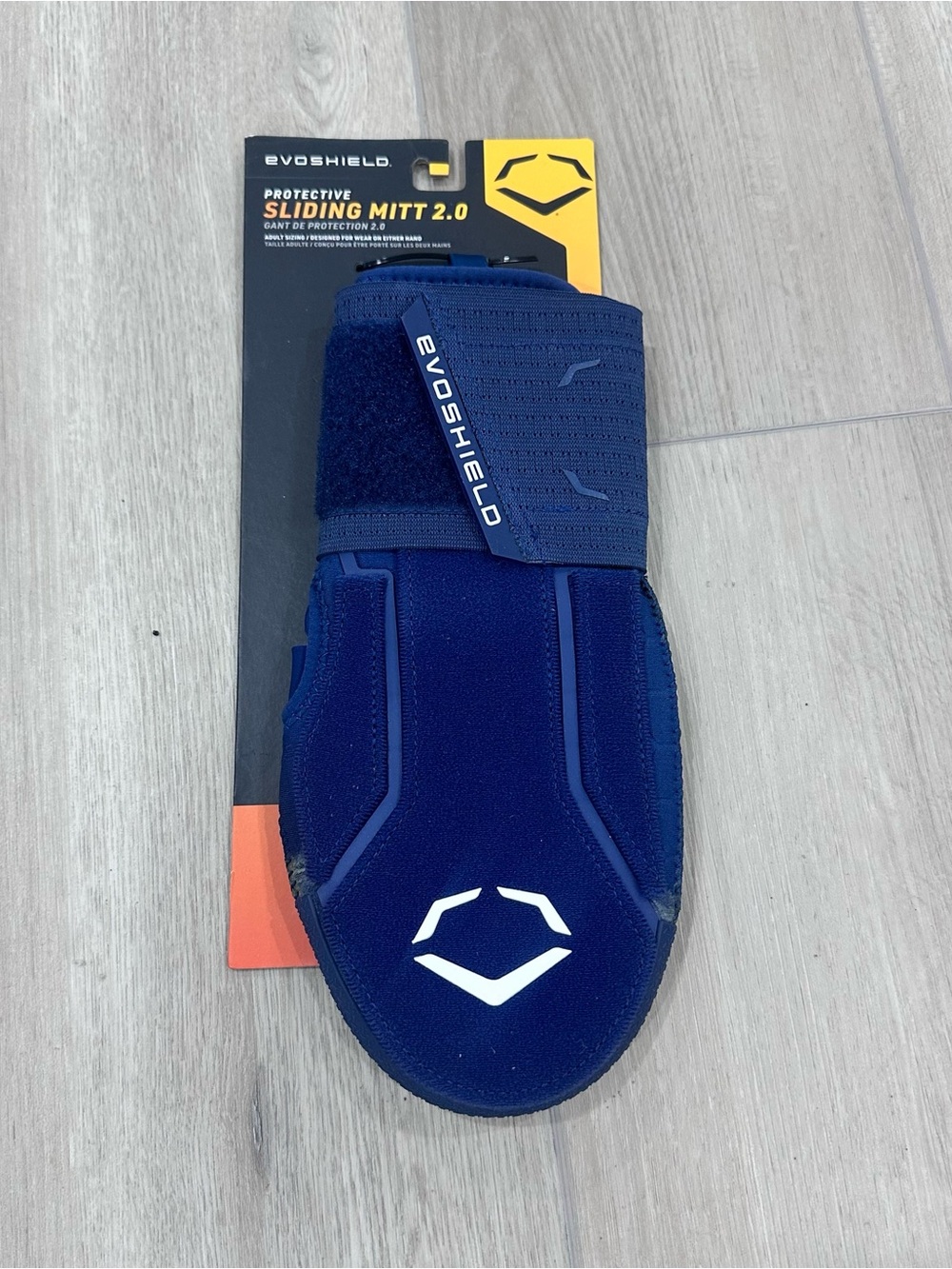 NWT Evoshield protective sliding Mitt 2.0 bilateral Adult size WB57537 navy